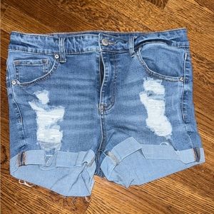 Jean shorts 3” inseam
